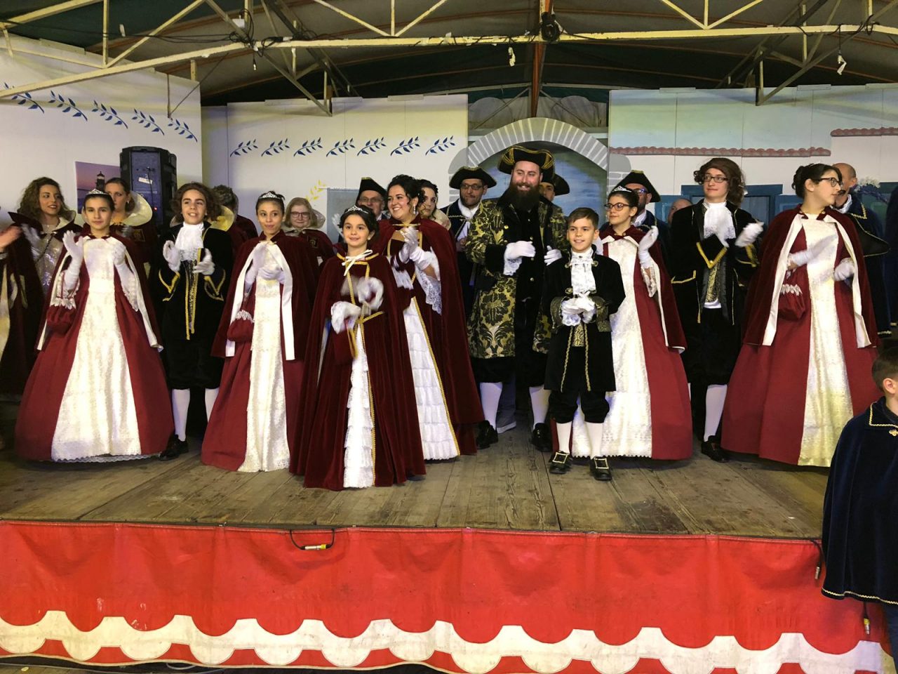Carnevale di Castelrosso, al via il regno dei Conti Margherio. Foto e Video