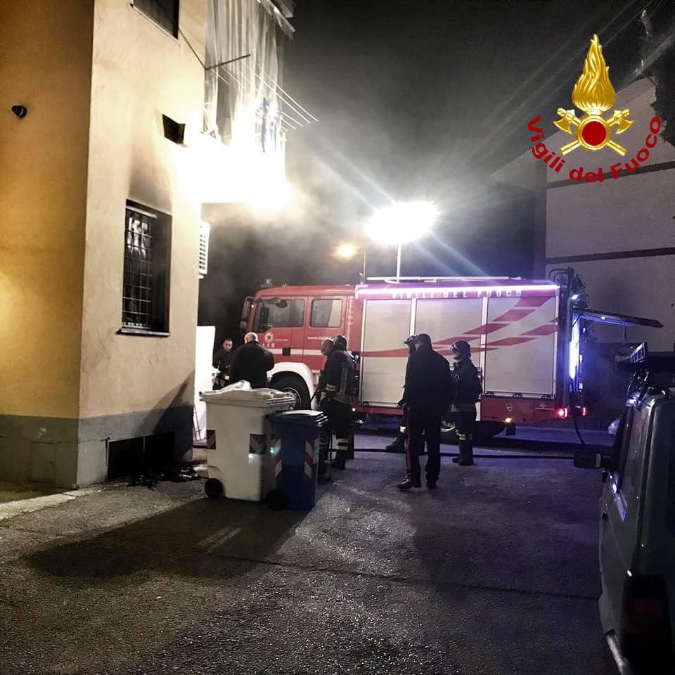 Incendio in una pizzeria a Orbassano