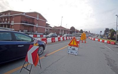 Viabilità modificata per il cantiere in Corso Piemonte
