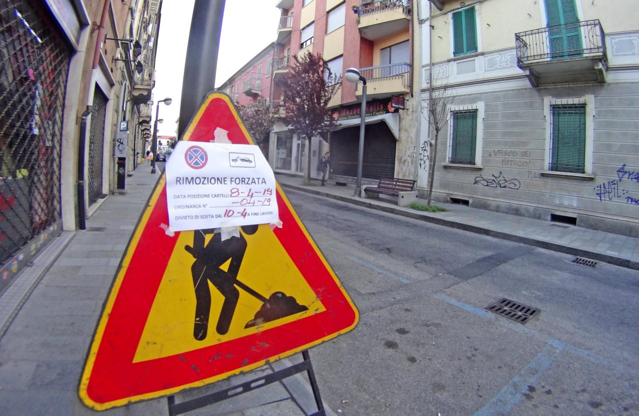 via Roma pedonale Settimo