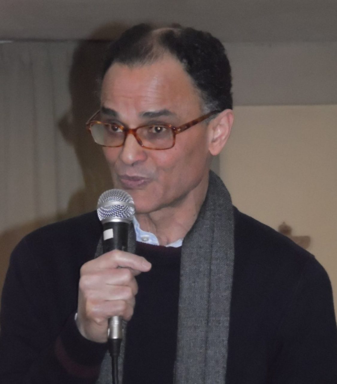 Il giornalista Magdi Cristiano Allam al teatrino di Chivasso