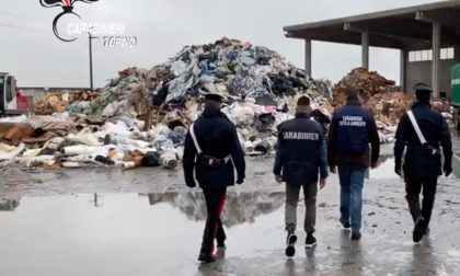 500 tonnellate di rifiuti stoccate illecitamente, due denunce FOTO E VIDEO
