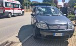 Ciclista travolto da un'auto, soccorsi in azione