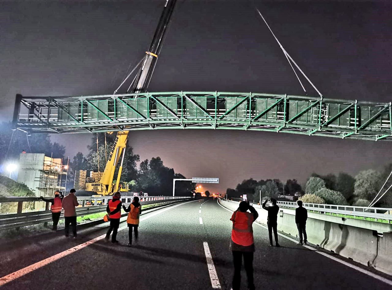 ponte ciclopedonale Settimo