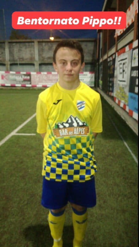 Ritorna in campo dopo la malattia e segna due gol al Chivasso