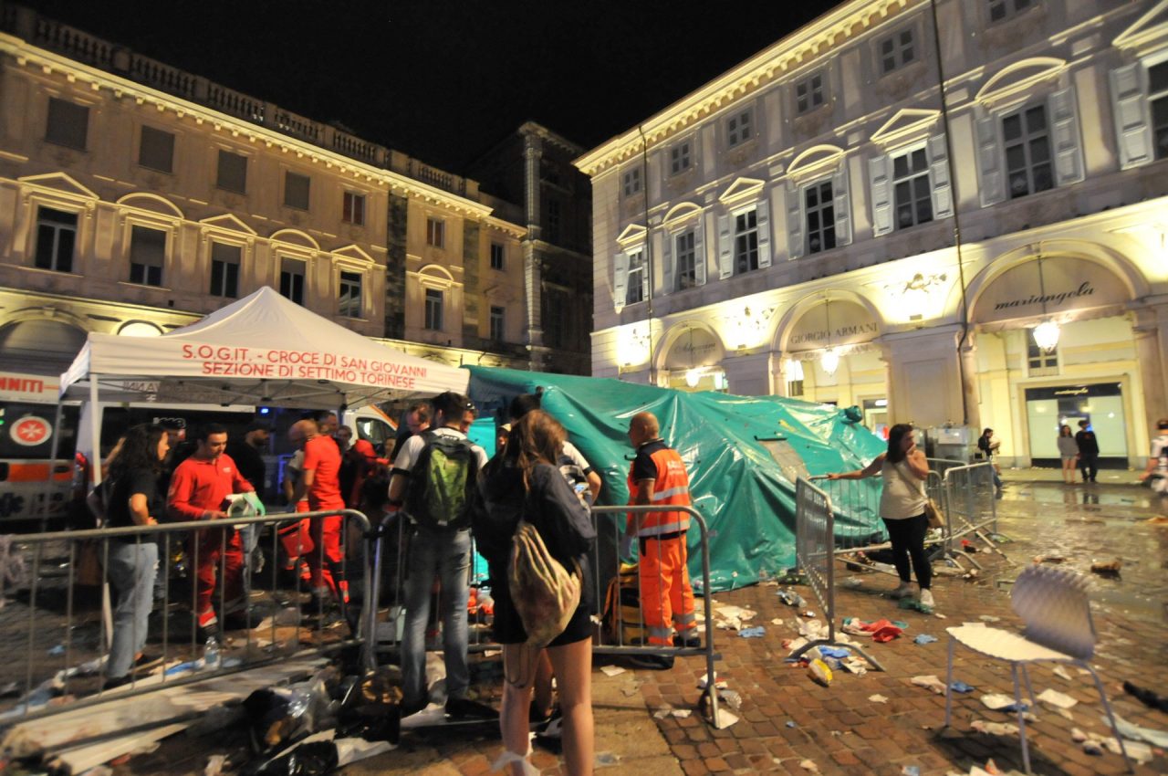 Piazza San Carlo, condannati a dieci anni i ragazzi dello spray