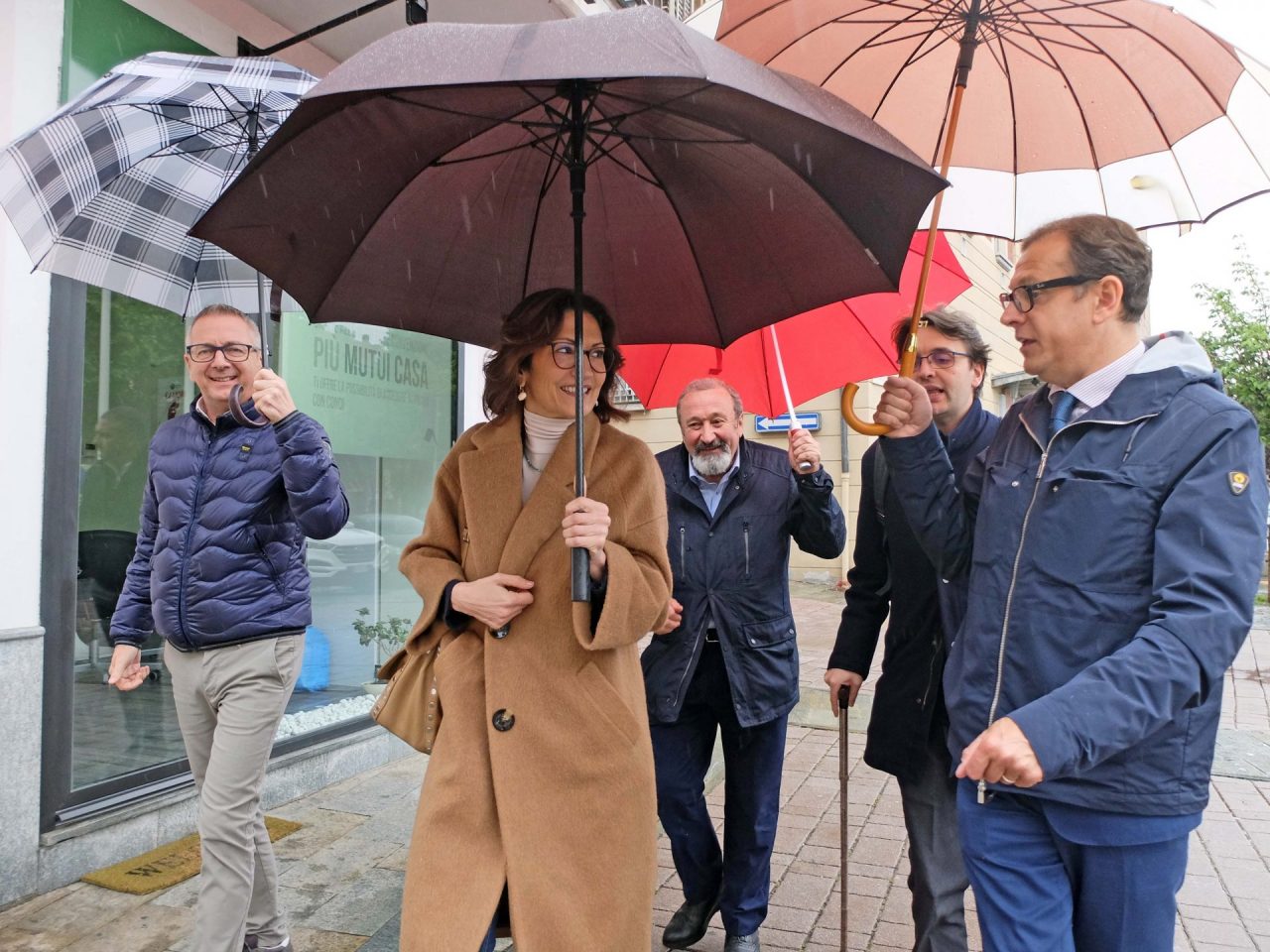 Il blitz dell’ex Ministro Mariastella Gelmini in città