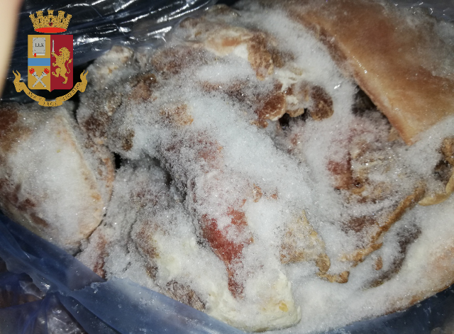 Scoperto cibo mal conservato in una gastronomia LE FOTO