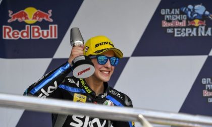 Moto3, Vietti sul podio