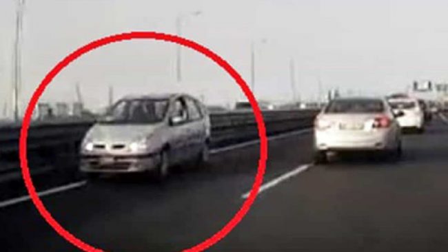 Pensionato viaggia per 8 chilometri contromano in autostrada