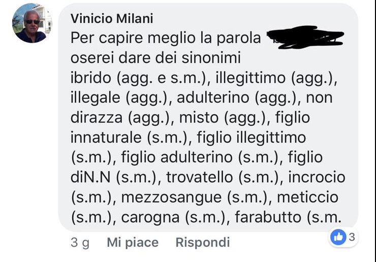 Presidente dell’Anpi di Chivasso insulta il Ministro Salvini
