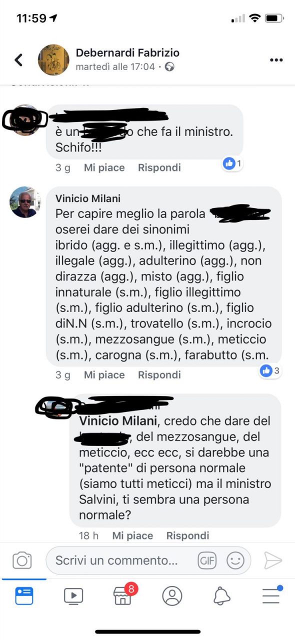 "Vogliamo figli italiani. Non quelli che arrivano coi barconi già belli e confezionati"