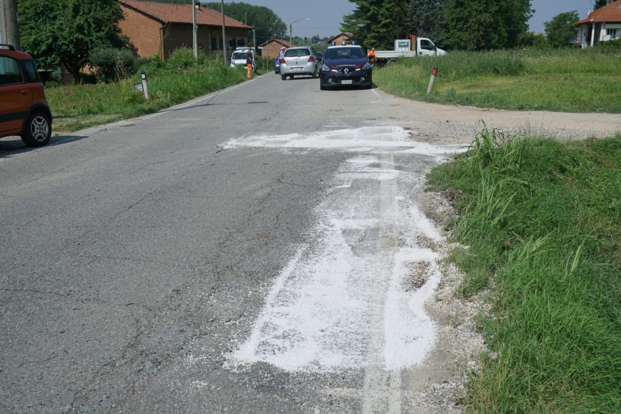 incidente auto moto gassino bussolino
