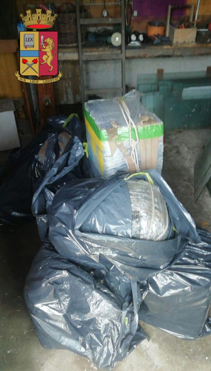 Lotta alla droga, maxi sequestri e nove arresti