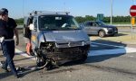 Incidente a Chivasso Ovest: scontro tra due auto LE FOTO