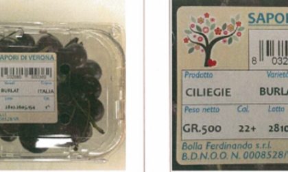 Bennet ritira ciliegie fresche: presenza di pesticidi