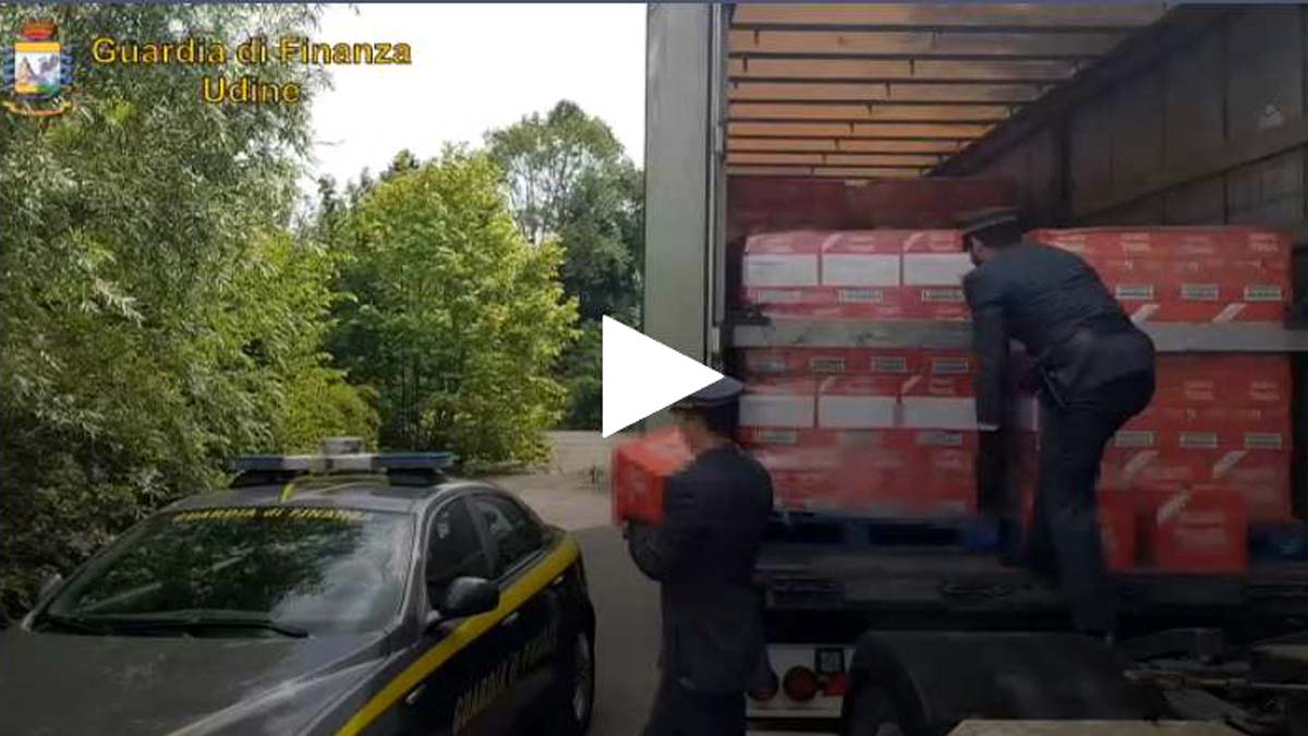 Operazione di contrabbando: sgominata la banda che trafficava in alcolici