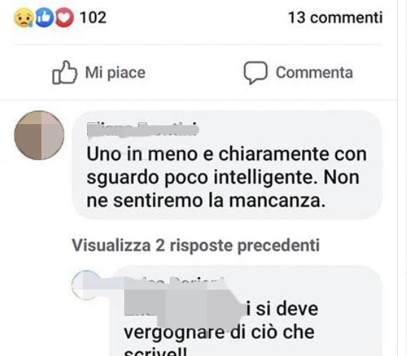 Insegnante offende su Fb il carabiniere ucciso: “Uno in meno”