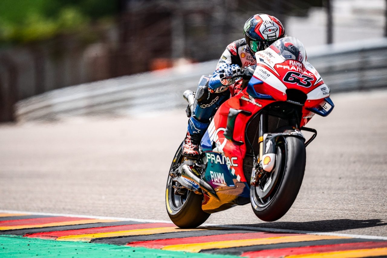 MotoGp di Germania, Bagnaia chiude 17esimo