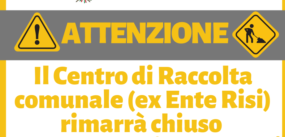 Centro raccolta rifiuti, il Comune lo chiude per lavori