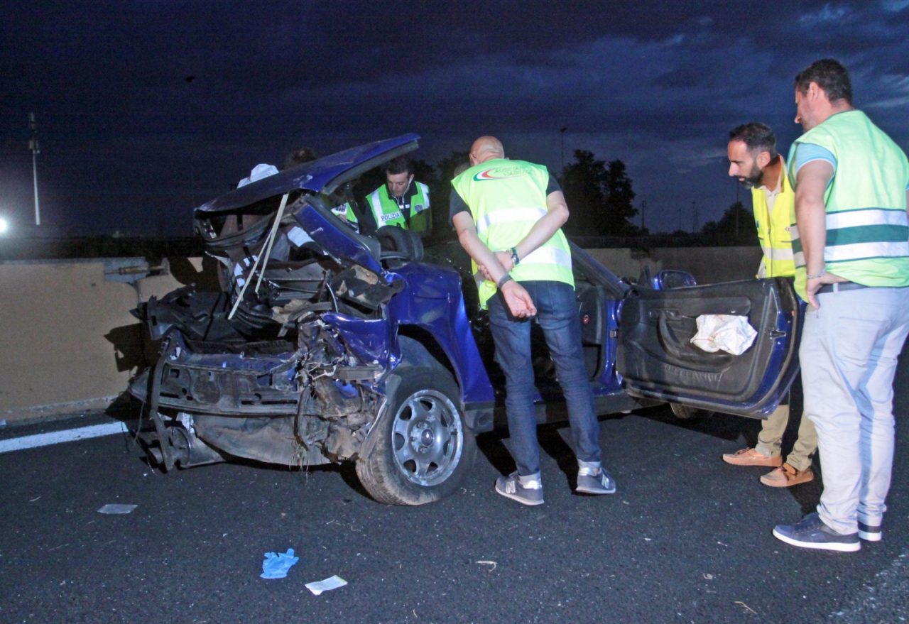 incidente mortale in autostrada A4 Settimo