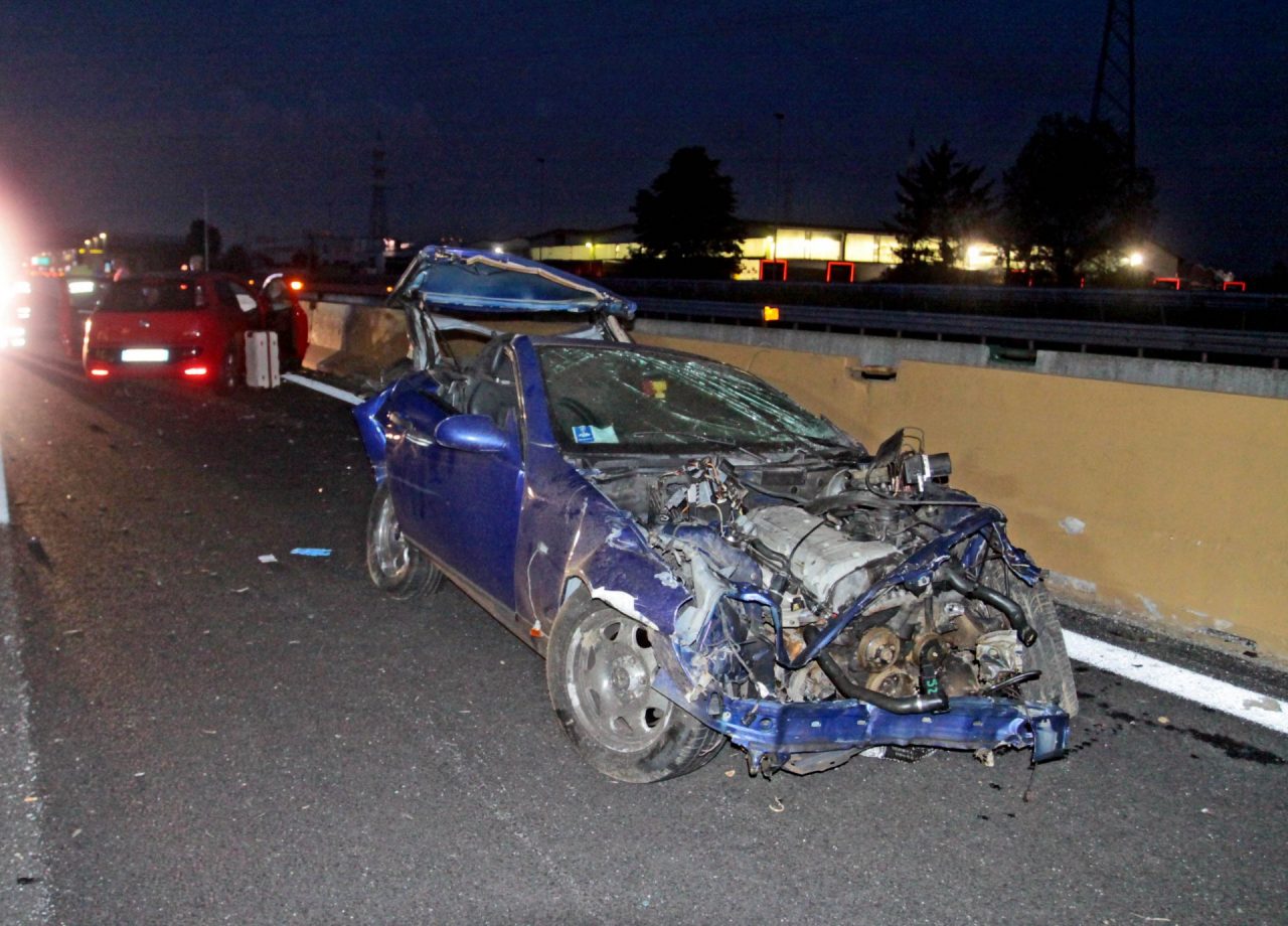 incidente mortale in autostrada A4 Settimo