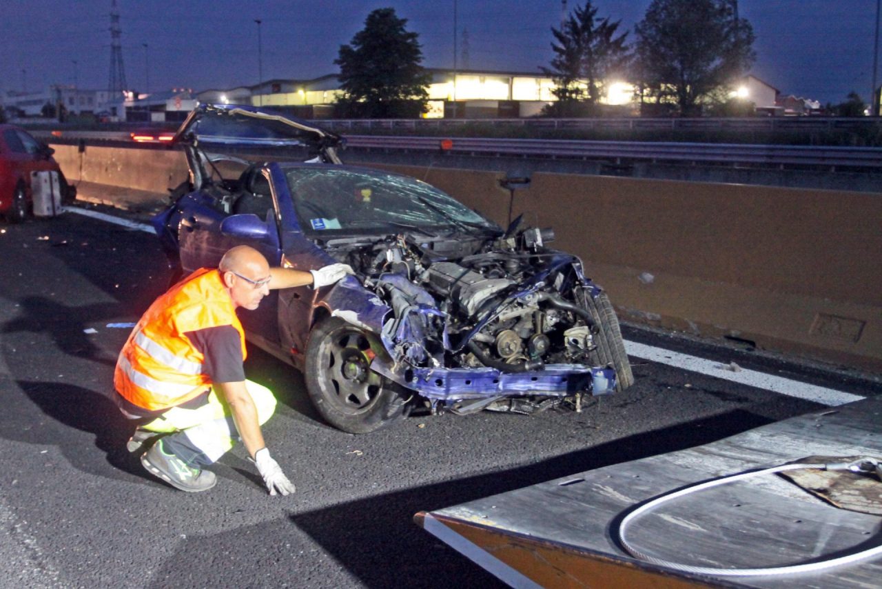 incidente mortale in autostrada A4 Settimo