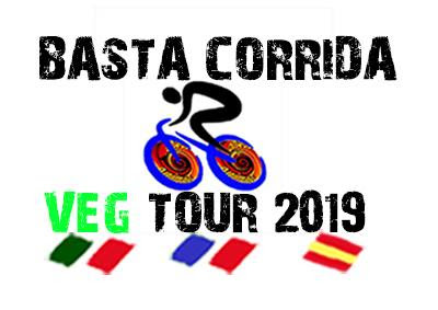Da Torino a Madrid in bici per il “Basta Corrida Veg Tour 2019” | FOTO