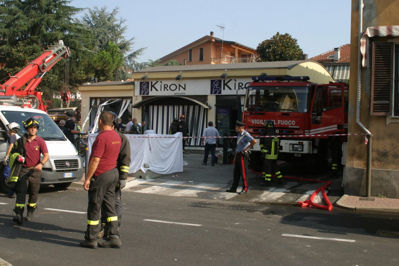 Villetta esplosa