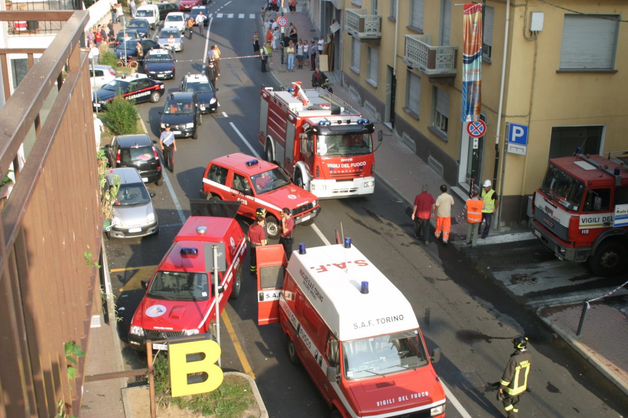 Villetta esplosa