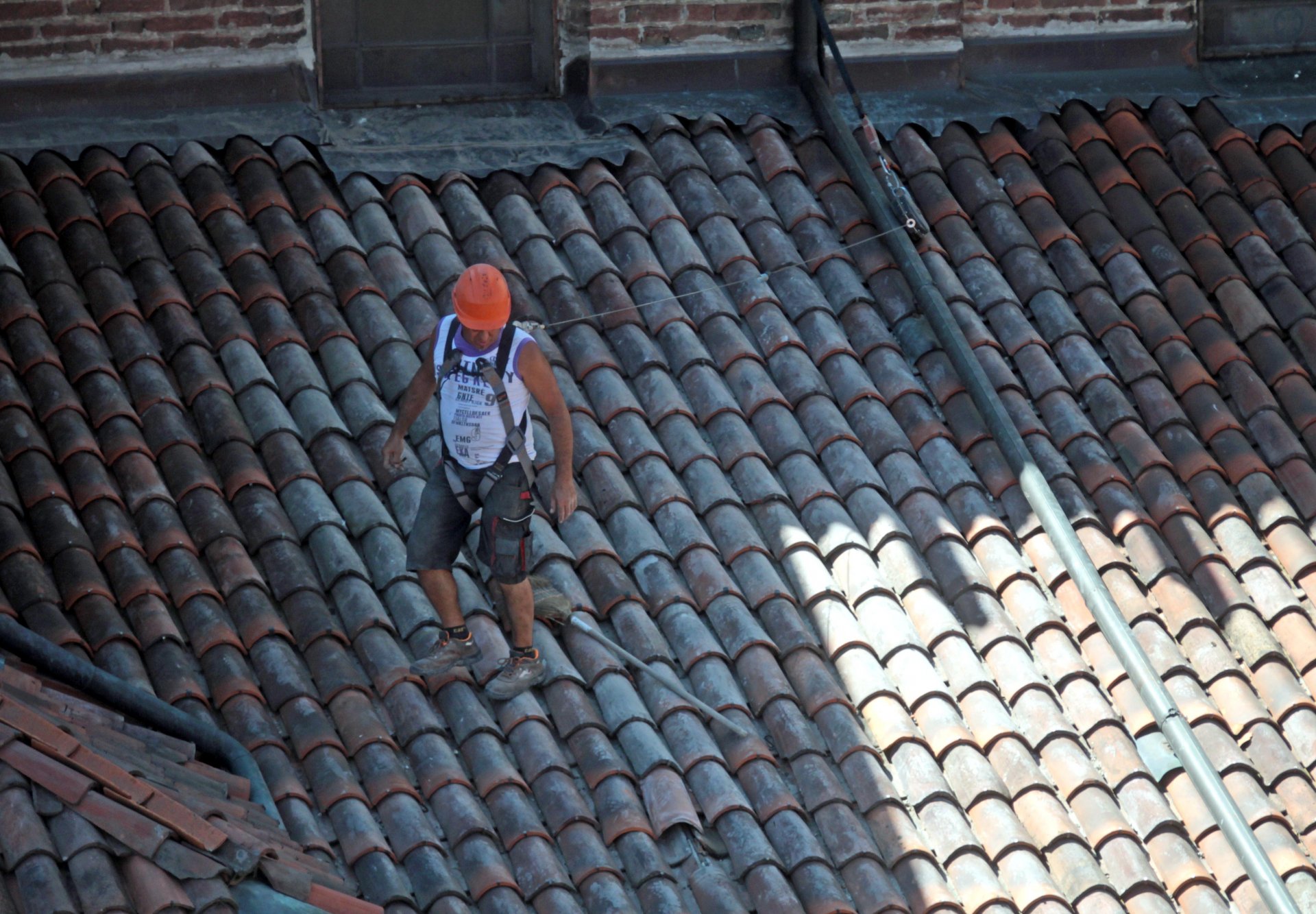 Crollo tetto San Pietro in Vincoli