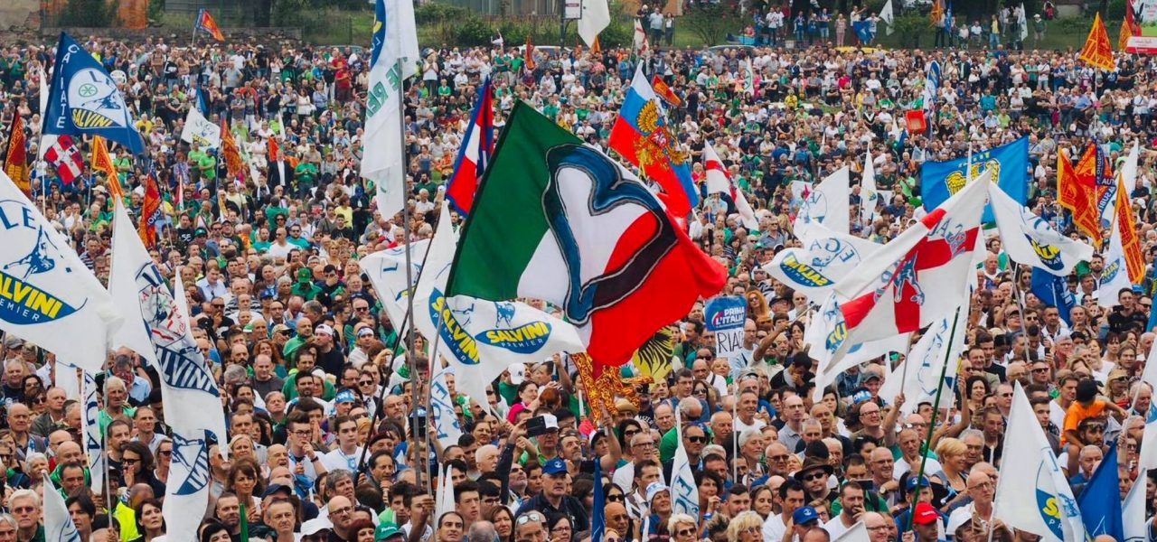 Il raduno di Pontida compatta il popolo leghista