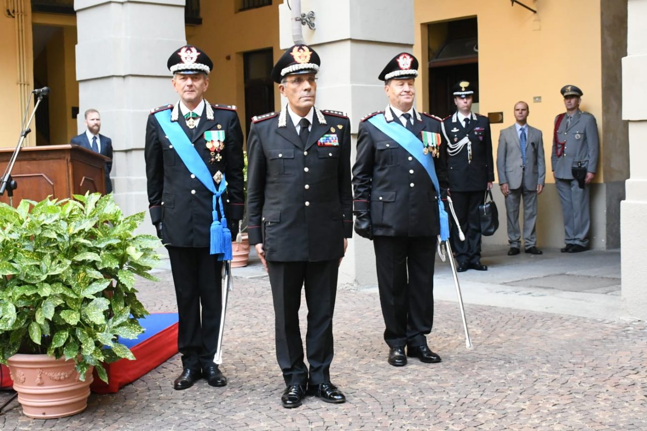 Nuovo comandante dei carabinieri, si è insediato il Generale Aldo Iacobelli