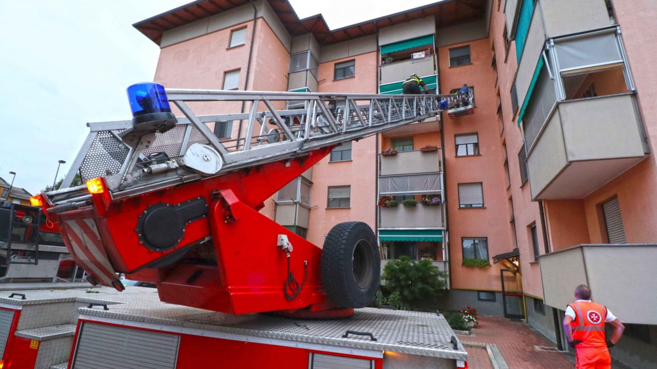 barricata in casa