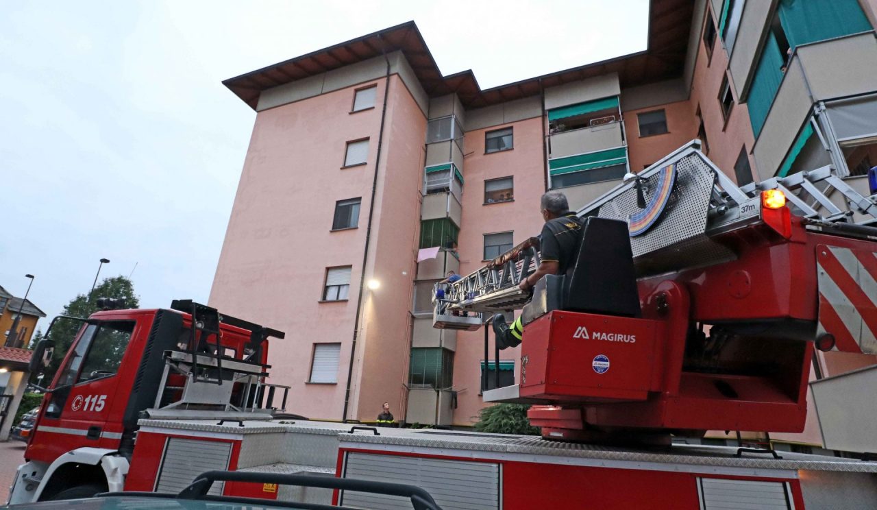 barricata in casa