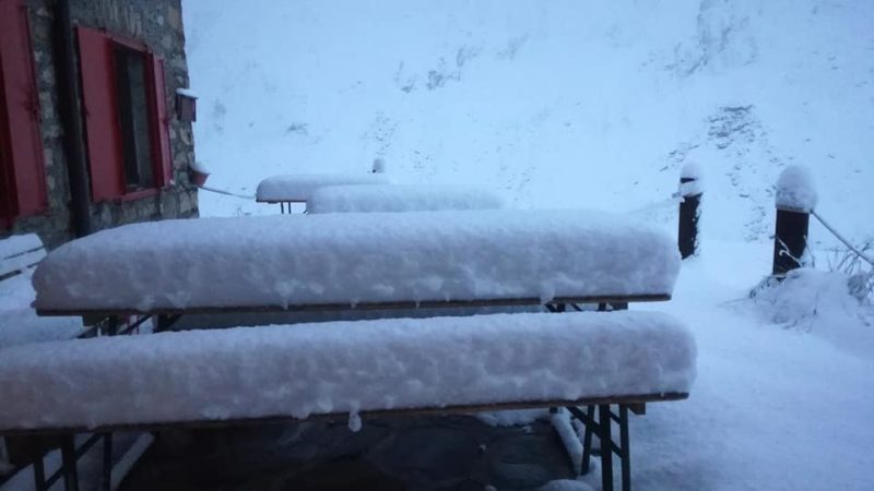 Arriva la neve sotto i 2000 metri