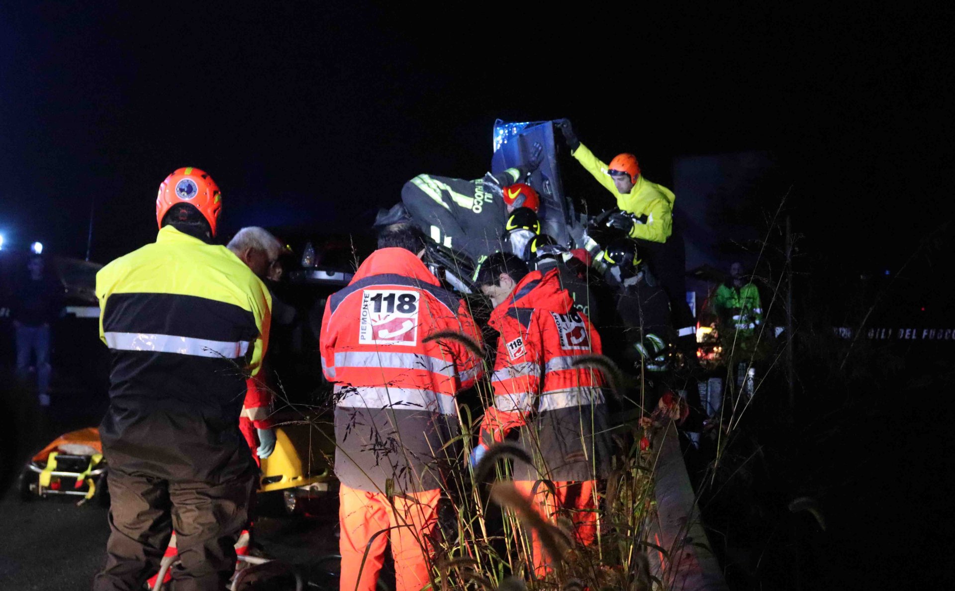 Grave incidente stradale Mezzi Po