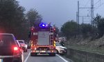 Incidente frontale poco dopo il ponte della Dora tra Verolengo e Crescentino LE FOTO