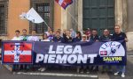Gruppo canavesano della Lega alla manifestazione di Roma
