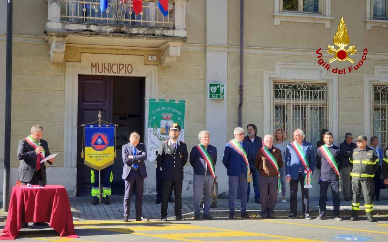 Cittadinanza onoraria al comando provinciale dei Vigili del Fuoco di Torino