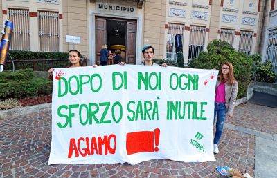 Tutto pronto per il corteo settimese Fridays for Future
