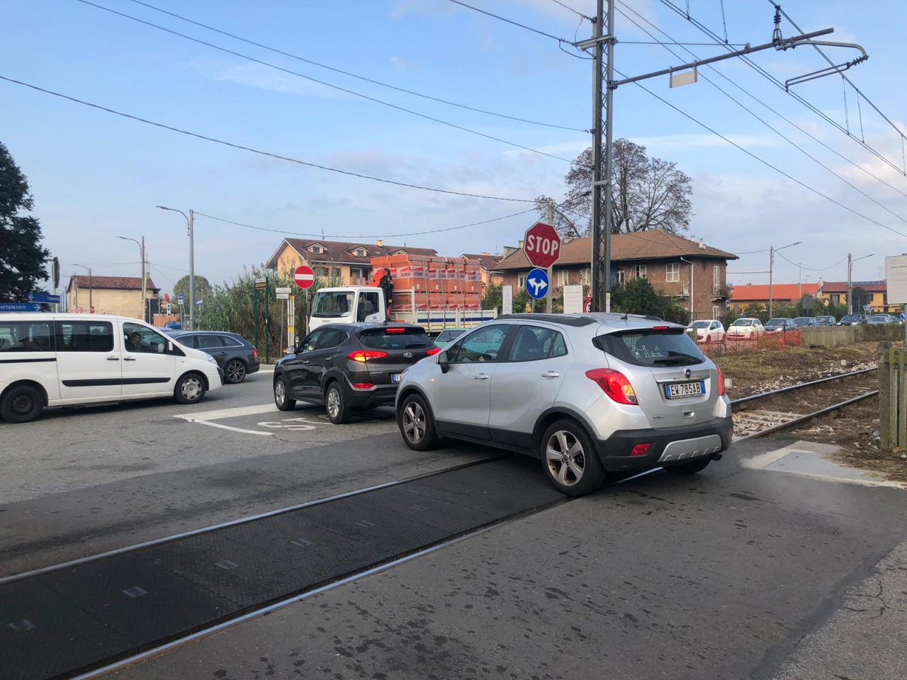 traffico bloccato