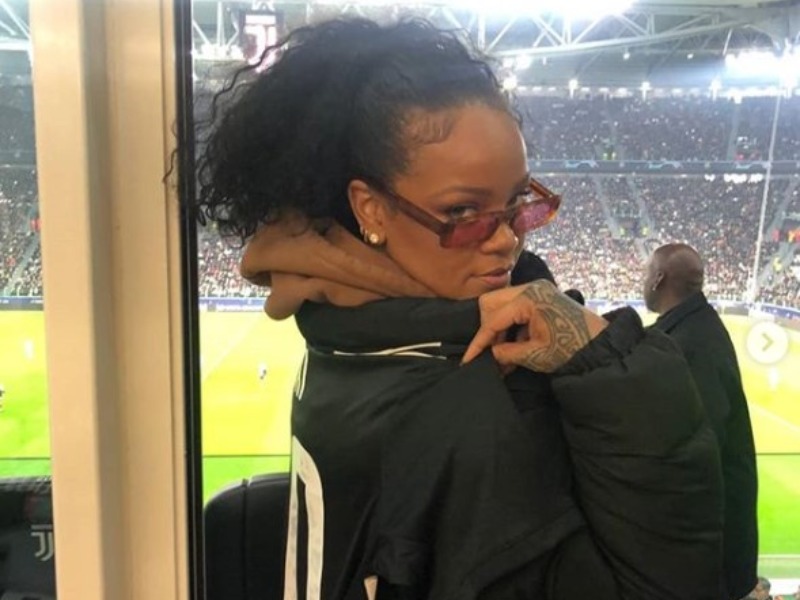 Juventus Atletico Madrid, allo Stadium anche Rihanna