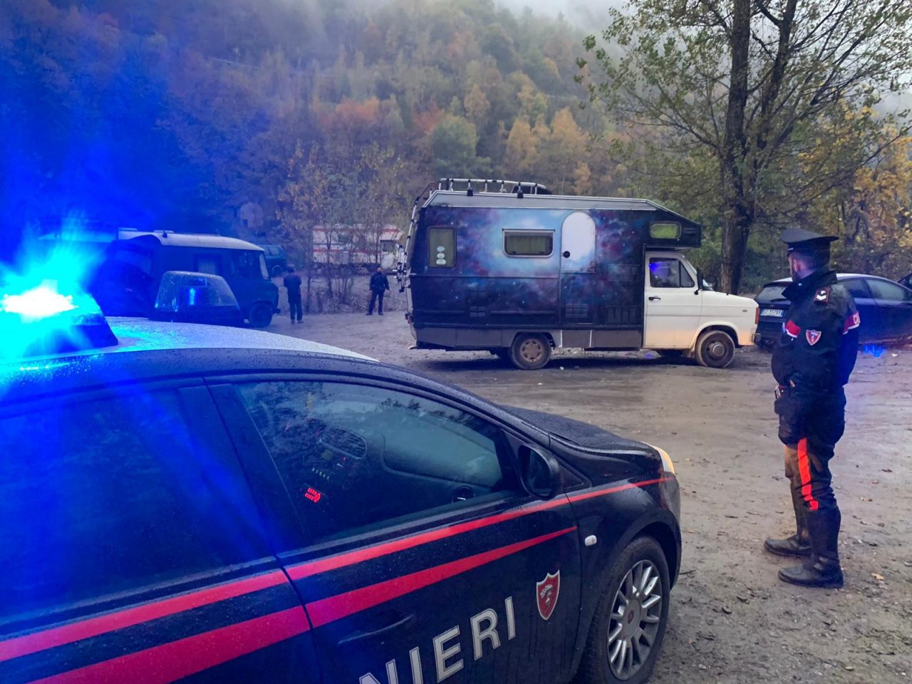 Al rave party persone da tutta Italia: 117 denunciati FOTO E VIDEO