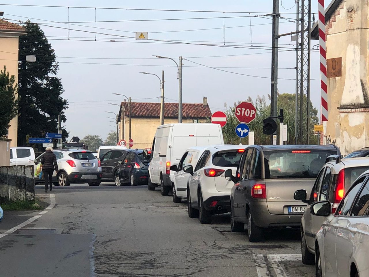 traffico bloccato