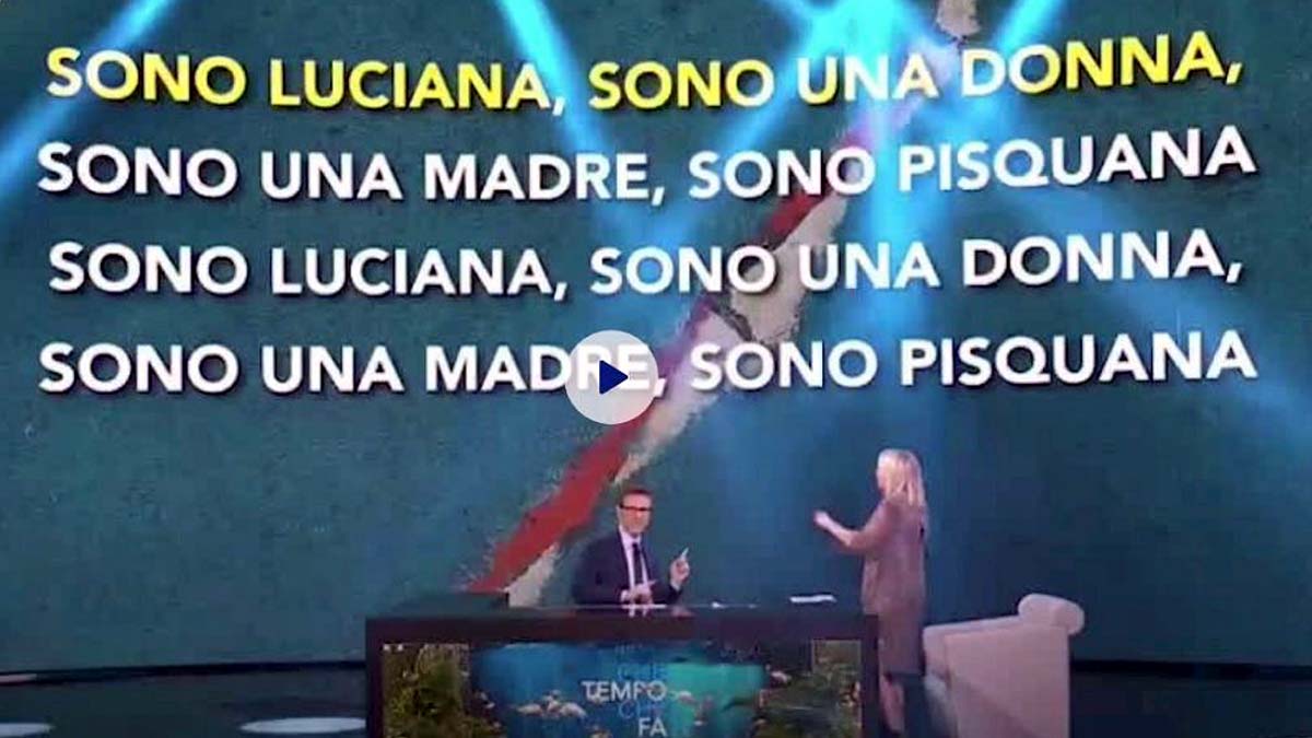 Dopo la Meloni, Luciana Littizzetto riprende il Tik Tok virale VIDEO
