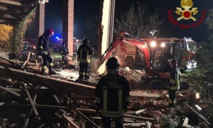 Tragedia ad Alessandria: crolla una casa, morti tre vigili del fuoco