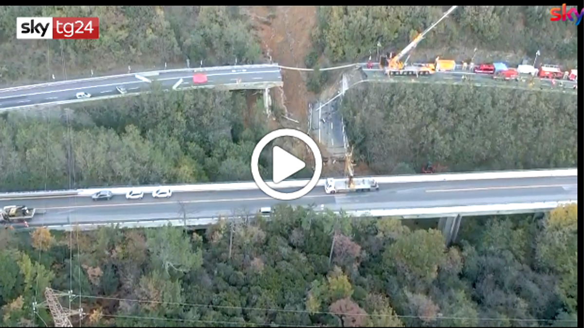 Crollo viadotto A6, s’indaga per disastro colposo: “L’area era a basso rischio” VIDEO