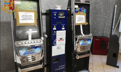 Nel bar c’erano due slot machine, multa da 7300 euro