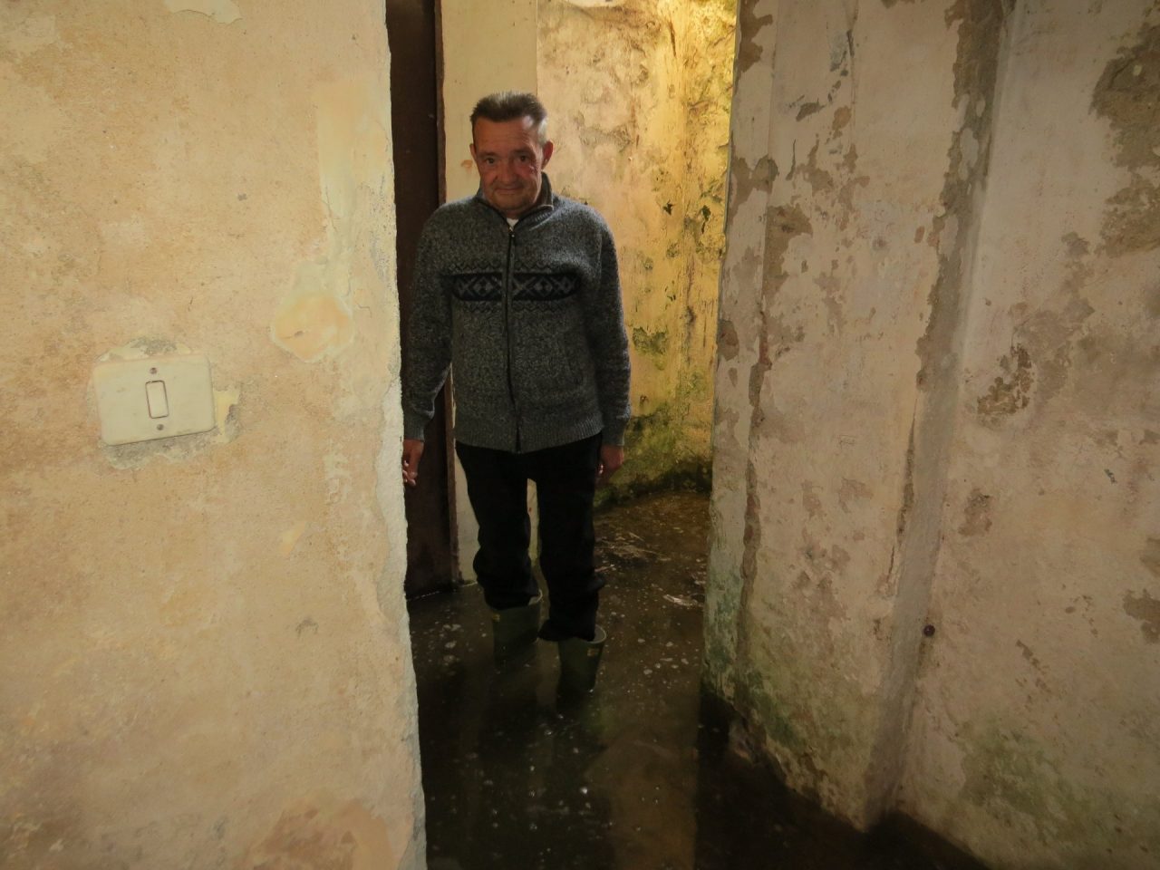 Infiltrazioni d’acqua nella case popolari